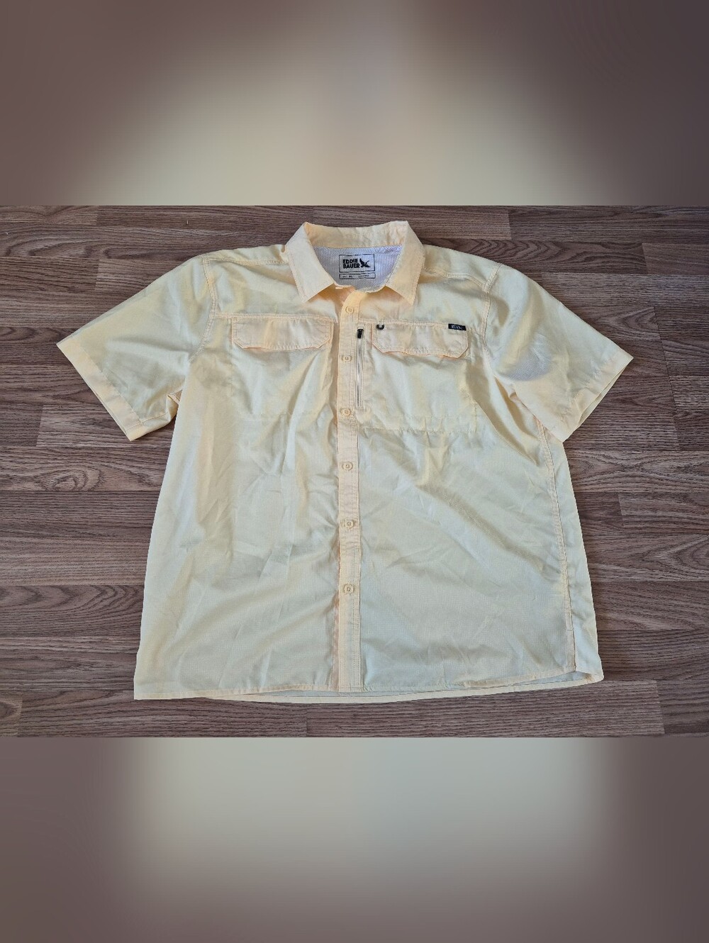 Eddie Bauer Men's Yellow Shirt